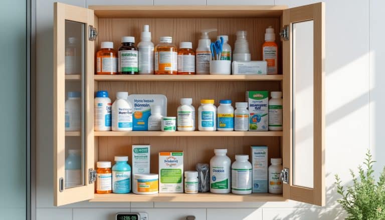 Armoire à pharmacie familiale : ce qu'elle doit contenir